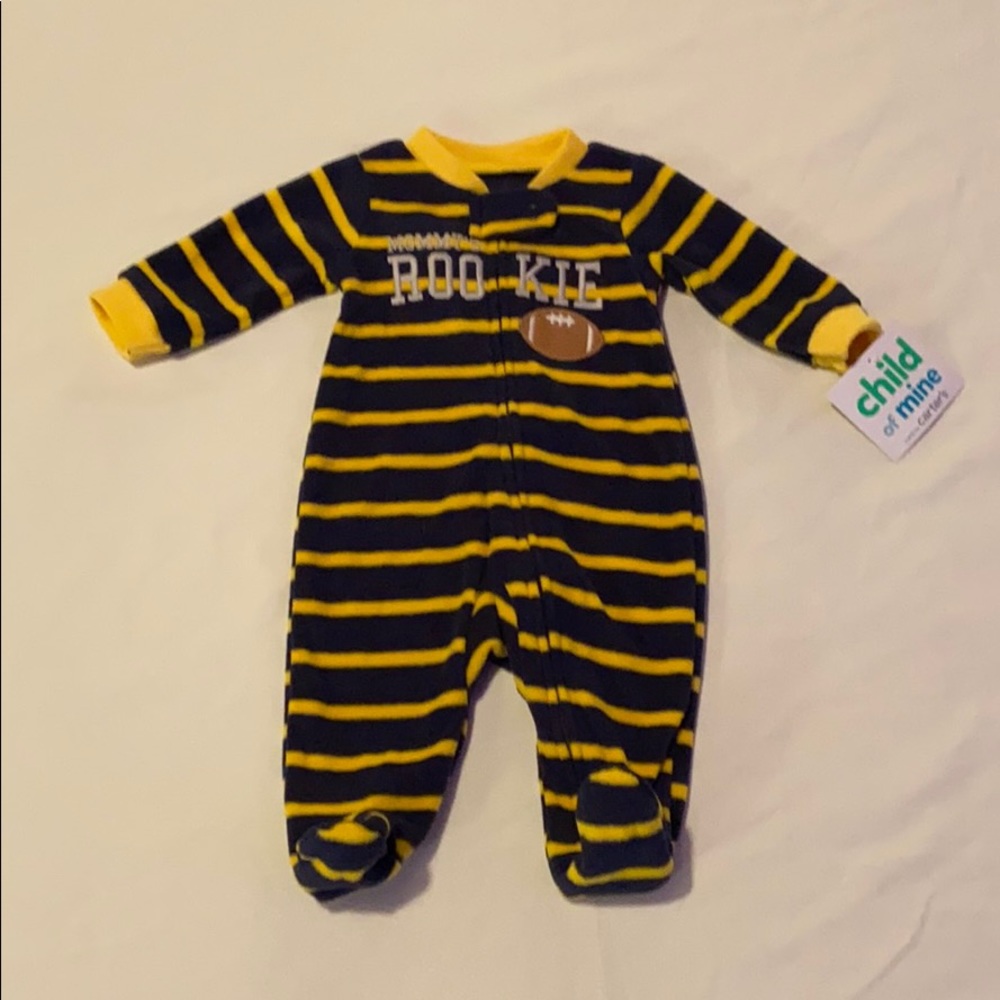 NWT Child of Mine by Carter’s Newborn ZIP PJ’s
